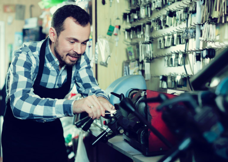 laser key engraver ensure security for your warehouses with rapid industrial locksmith services in sun city center, fl